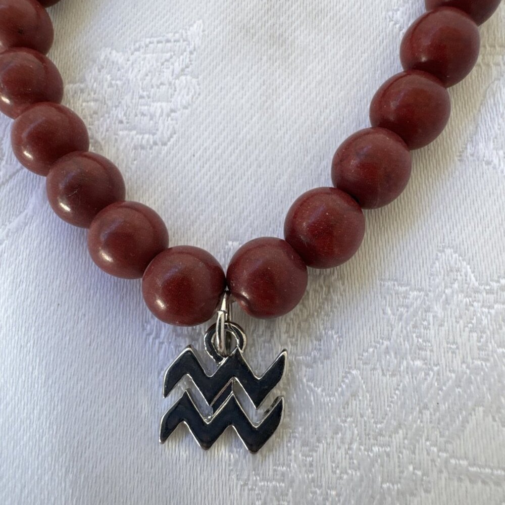 Madison Tyler Dark Orange Stretch Stackable Beade… - image 5